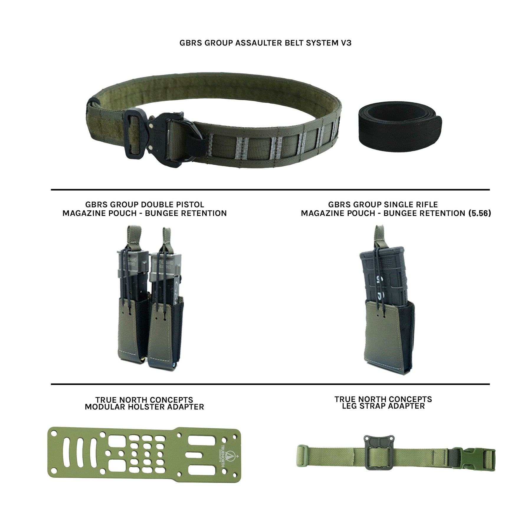 GBRS Group Assaulter Belt Bundle - Made in USA