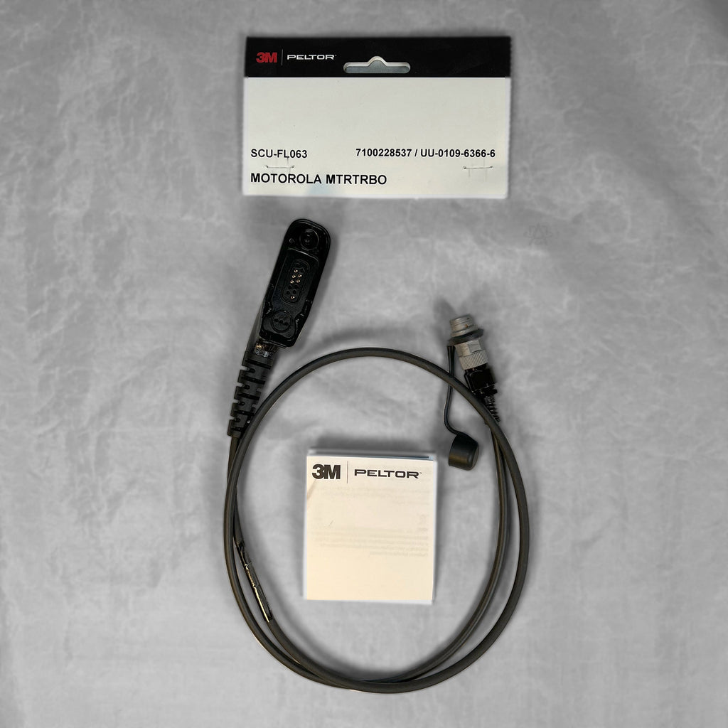 3M Peltor SCU-300 Comms Cables - For ANY Radio
