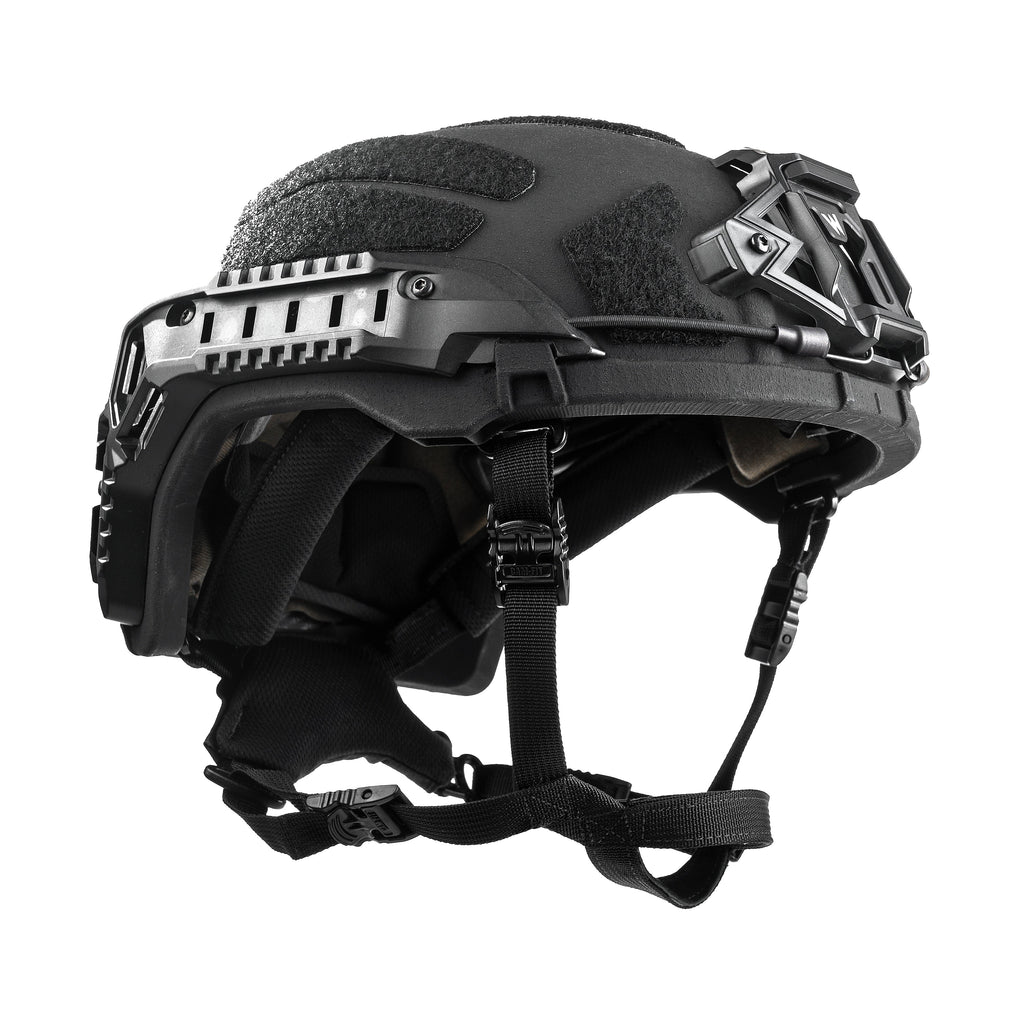 Team Wendy Rifletech - Stops AK-47 & AR-15 Rounds - NIJ III Helmet with No-Hole Design